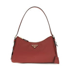 Prada Multicolor Calf Leather Bos Taurus Shoulder Bag
