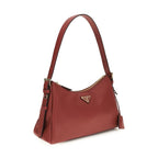 Prada Multicolor Calf Leather Bos Taurus Shoulder Bag
