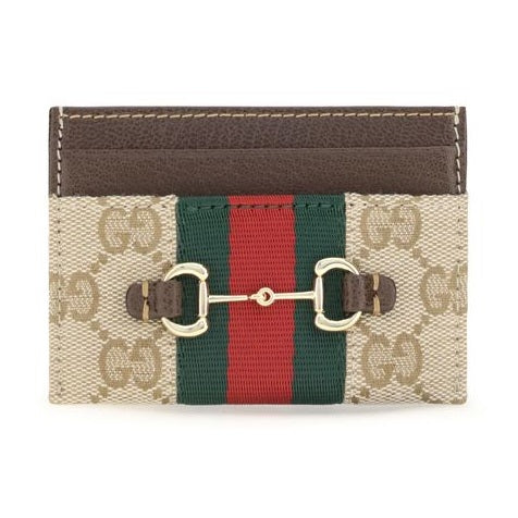 Gucci Beige Fabric Wallet