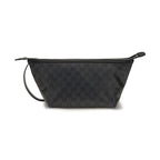 Gucci Black Cotton Clutch Bag