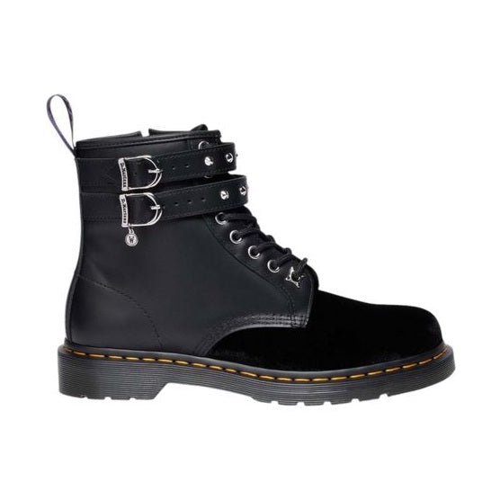 Dr. Martens Black Leather Lace-Up Boots