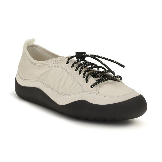 Prada Beige Fabric Athletic Sneakers