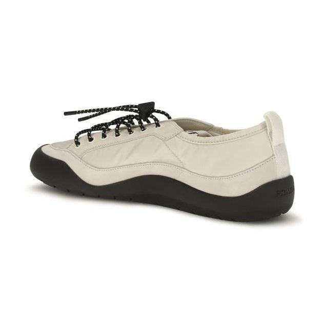 Prada Beige Fabric Athletic Sneakers