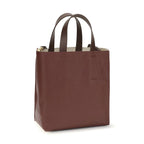 Marni Beige Calf Leather Bos Taurus Handbag