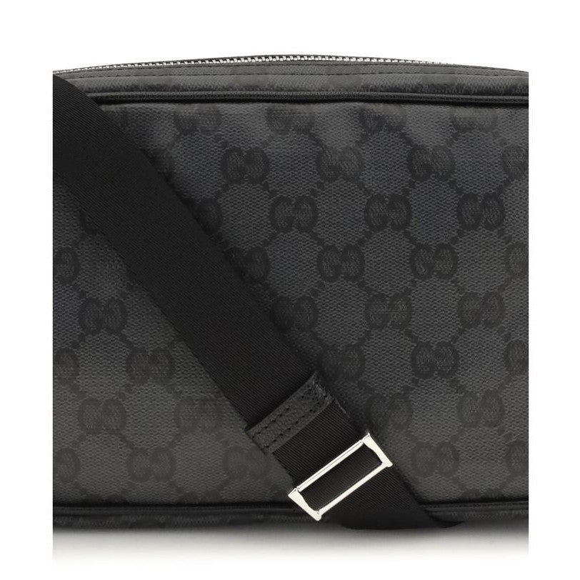 Gucci Black Cotton Shoulder Bag