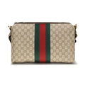 Gucci Beige Cotton Shoulder Bag