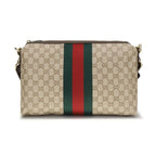 Gucci Beige Cotton Shoulder Bag