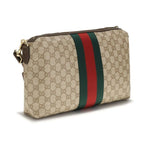 Gucci Beige Cotton Shoulder Bag