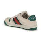 Gucci Beige Fabric Low Top Sneakers