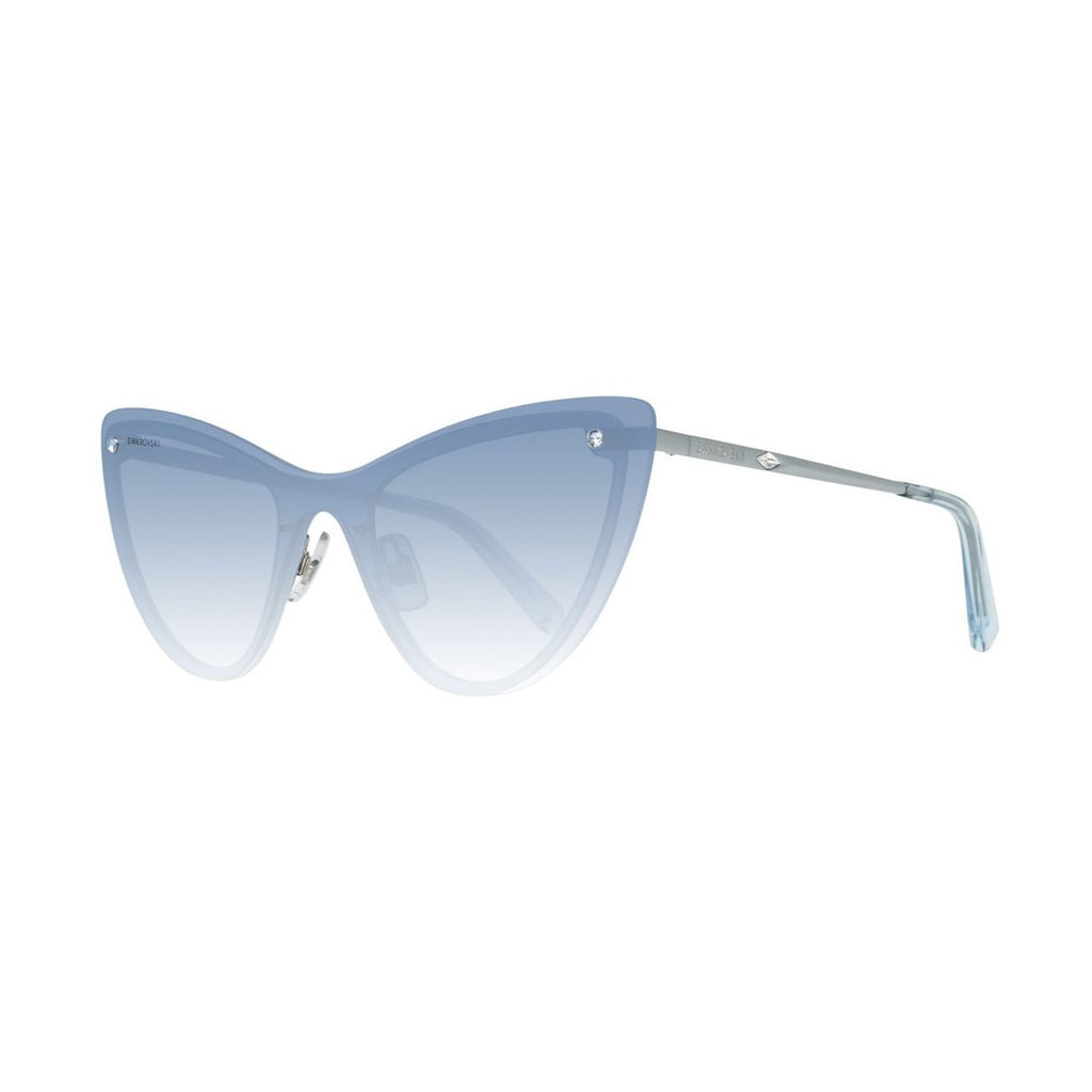 Swarovski Blue Metal Sunglasses