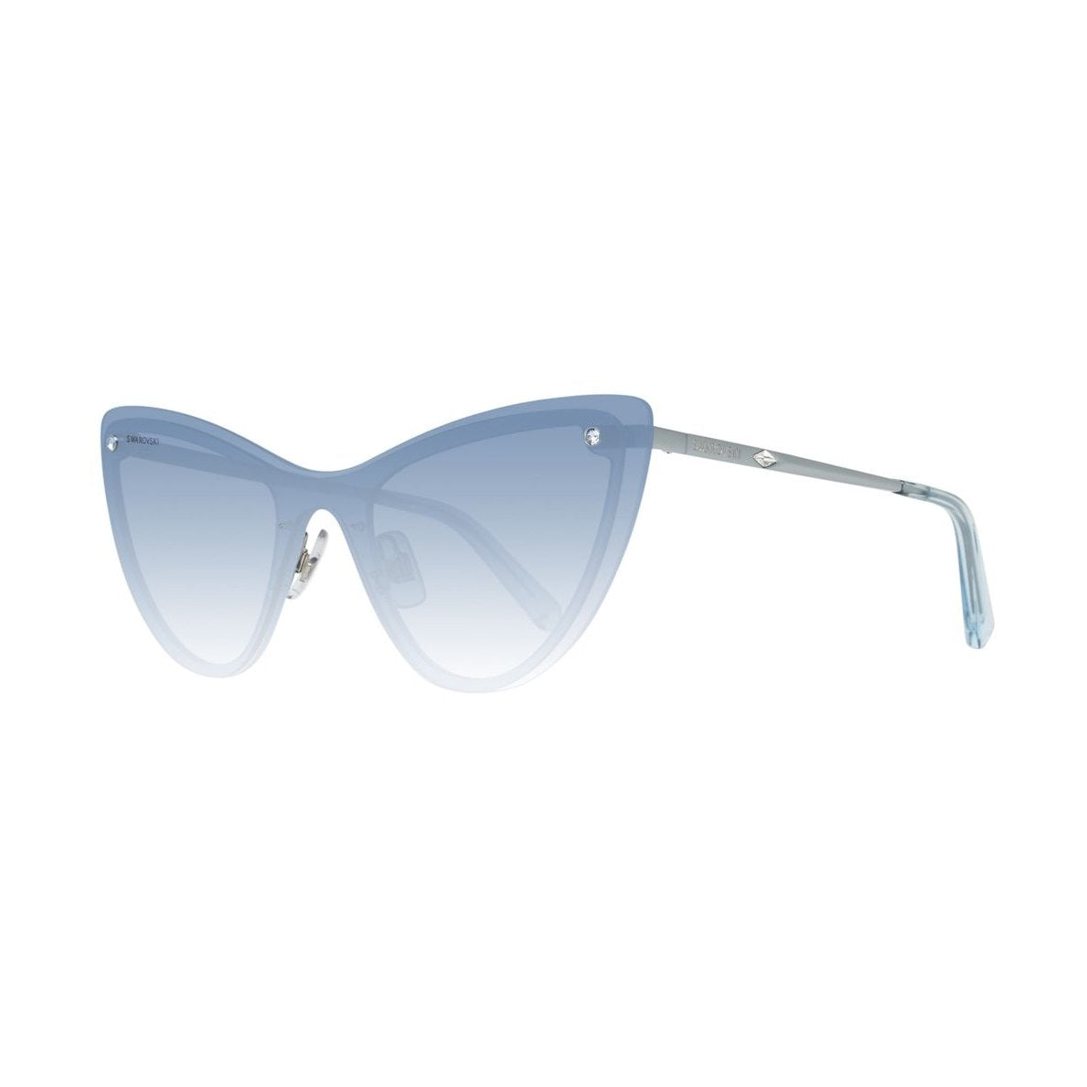 Swarovski Blue Metal Sunglasses