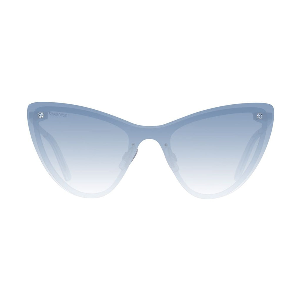 Swarovski Blue Metal Sunglasses