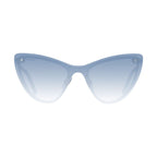 Swarovski Blue Metal Sunglasses