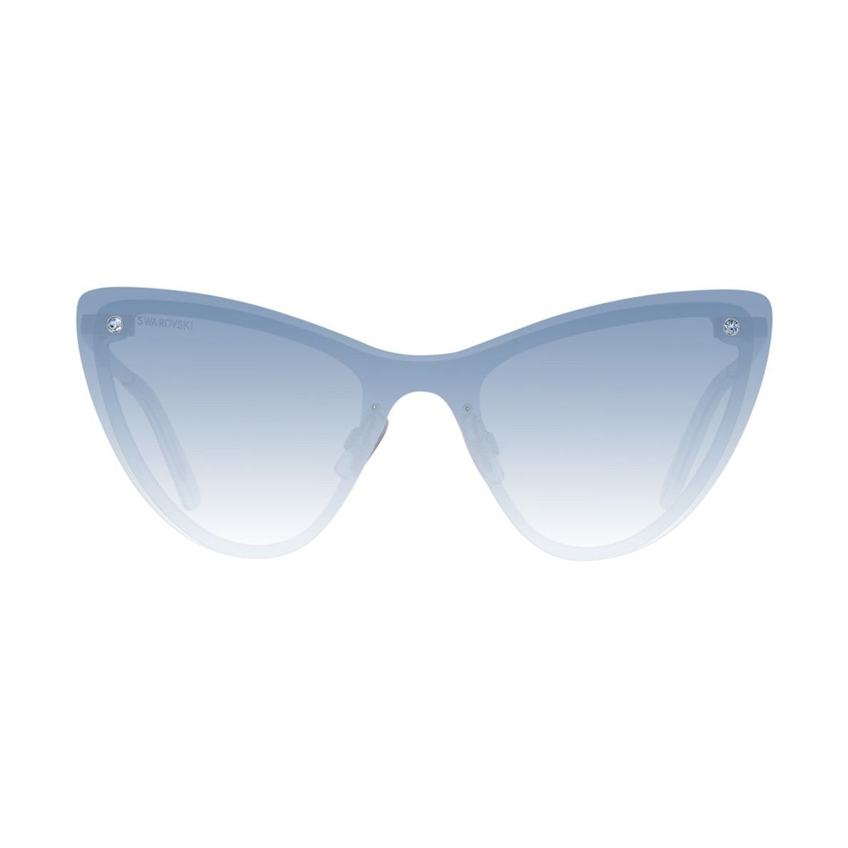 Swarovski Blue Metal Sunglasses