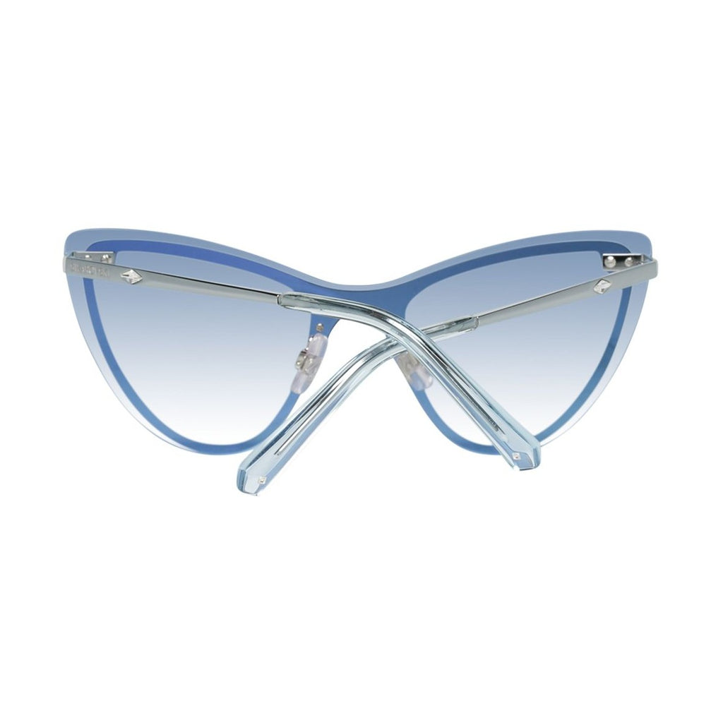 Swarovski Blue Metal Sunglasses