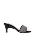 Prada Black Fabric Platform Sandals