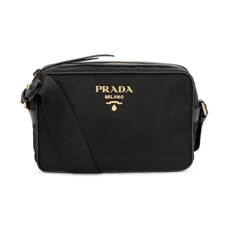 Prada Black Nylon Shoulder Bag