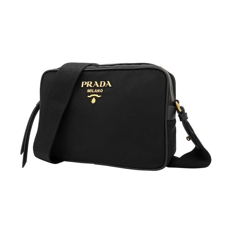 Prada Black Nylon Shoulder Bag