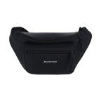 Balenciaga Black Polyester Clutch Bag