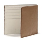 Prada Beige Calf Leather Bos Taurus Wallet