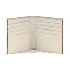 Prada Beige Calf Leather Bos Taurus Wallet