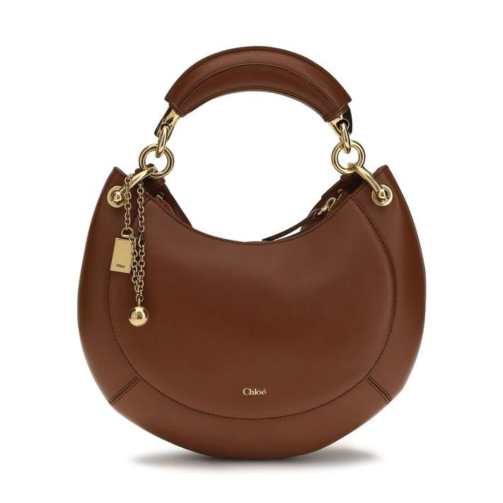 Chloé Brown Calf Leather Bos Taurus Shoulder Bag
