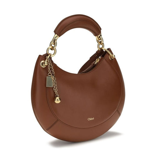 Chloé Brown Calf Leather Bos Taurus Shoulder Bag