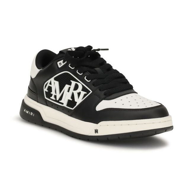Amiri Black Calf Leather Bos Taurus Low Top Sneakers