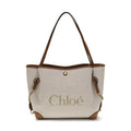 Chloé Beige Cotton Shoulder Bag