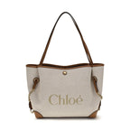 Chloé Beige Cotton Shoulder Bag
