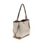 Chloé Beige Cotton Shoulder Bag