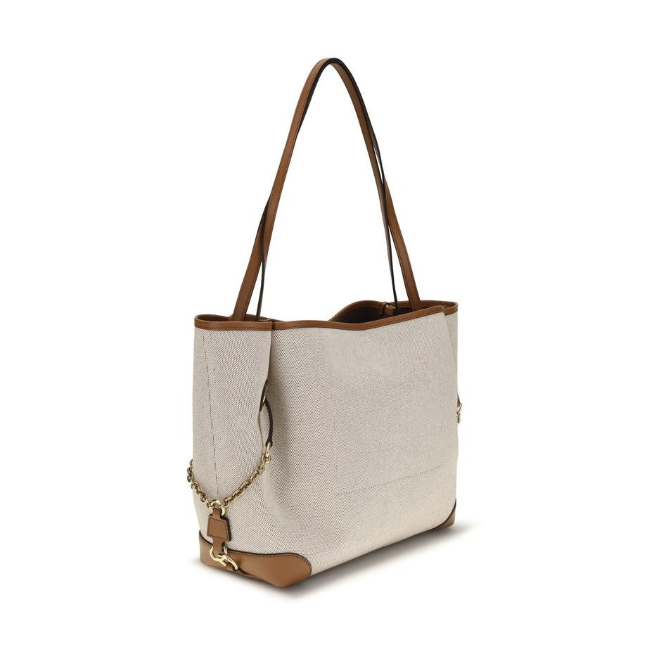 Chloé Beige Cotton Shoulder Bag