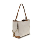 Chloé Beige Cotton Shoulder Bag