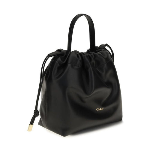 Chloé Black Lamb Ovis Aries Aries Shoulder Bag