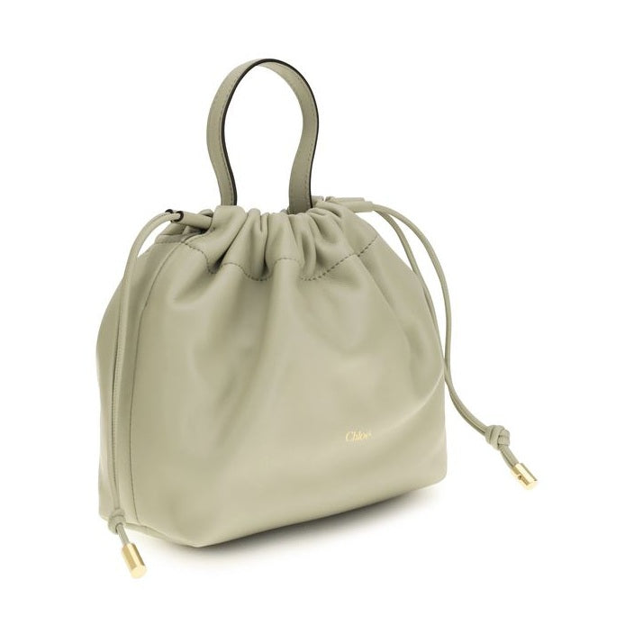 Chloé Gray Lamb Ovis Aries Aries Shoulder Bag