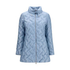 Herno Blue Polyester Full-Length Jacket