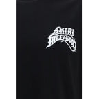 Amiri Black Cotton T-Shirt