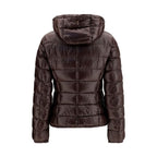 Herno Brown Polyamide Full-Length Jacket