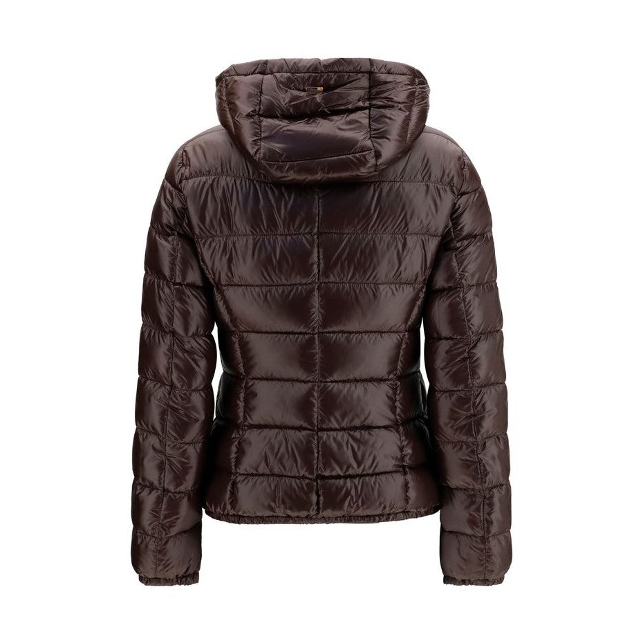 Herno Brown Polyamide Full-Length Jacket