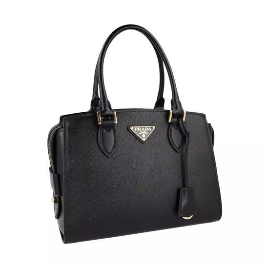 Prada Black Calfskin Handbag