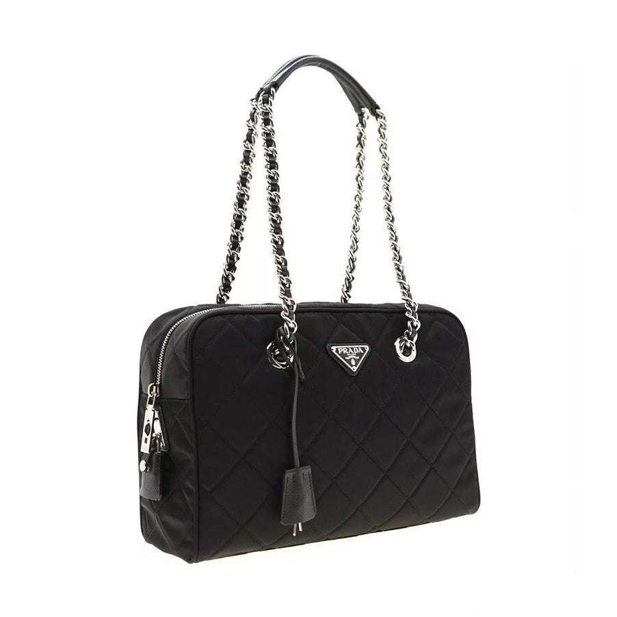 Prada Black Nylon Shoulder Bag