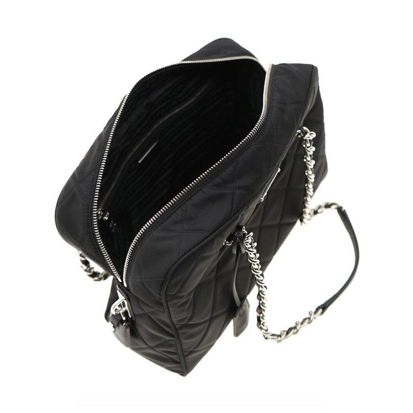Prada Black Nylon Shoulder Bag