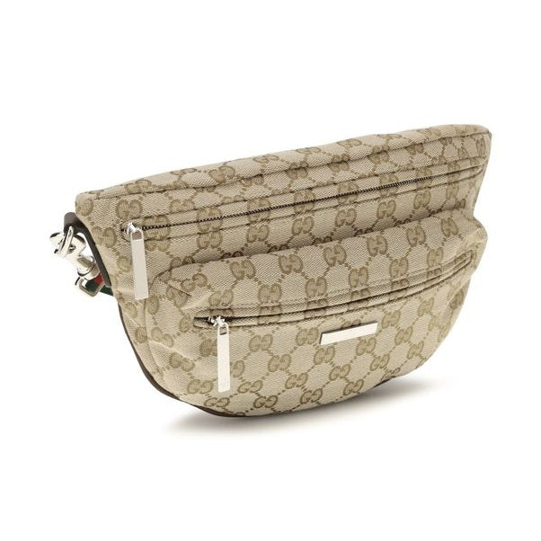 Gucci Beige Polyester Shoulder Bag