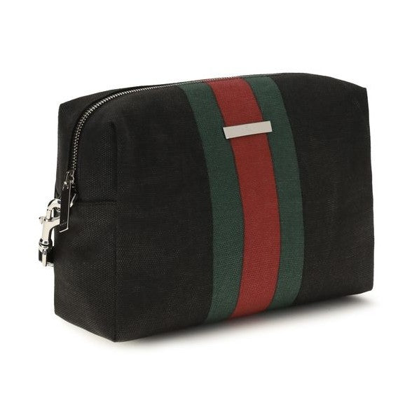 Gucci Black Cotton Handbag