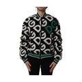 Multicolor Logo Full Zip Bomber Jacket
