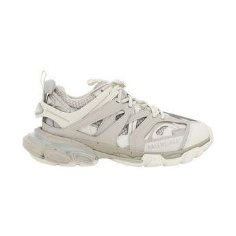 Balenciaga White Polyethylene Athletic Sneakers