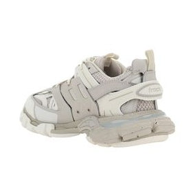 Balenciaga White Polyethylene Athletic Sneakers