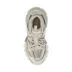 Balenciaga White Polyethylene Athletic Sneakers