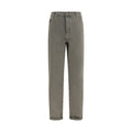 Brunello Cucinelli Bicolor Cotton Jeans Denim