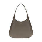 Khaite Gray Calf Leather Bos Taurus Handbag